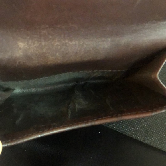 GUCCI Guccissima GG Brown Lambskin Bifold Wallet With Billfold & Coin Section - Picture 12 of 17